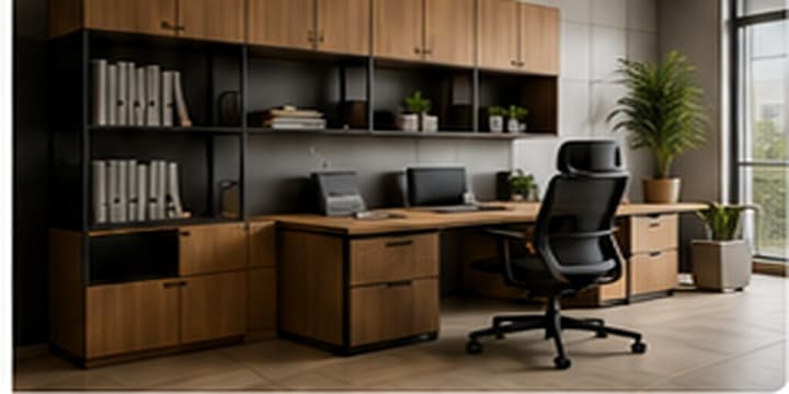 Custom office interior and project furniture