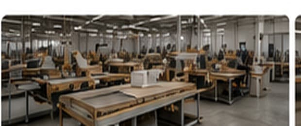 Furniture production and workshop