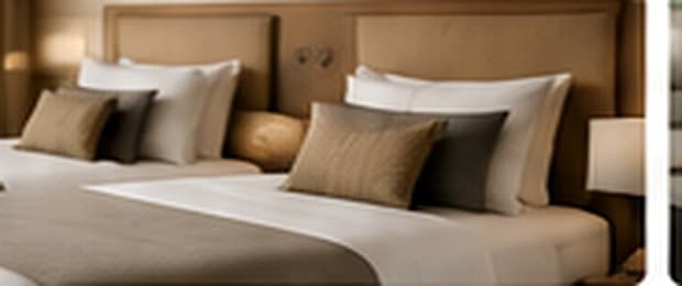 Hotel room and textiles