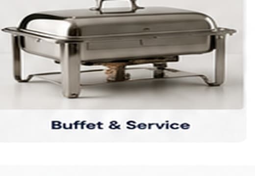 Buffet and service products for HoReCa
